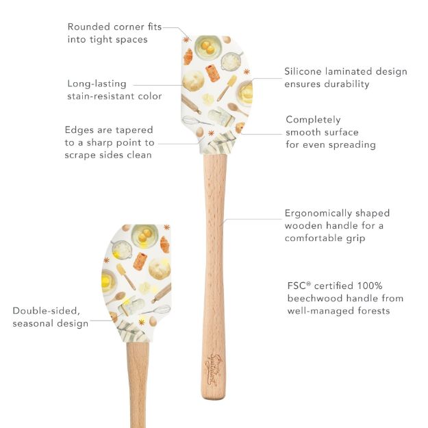 Tovolo Wood Handled Spatula: Made From Scratch