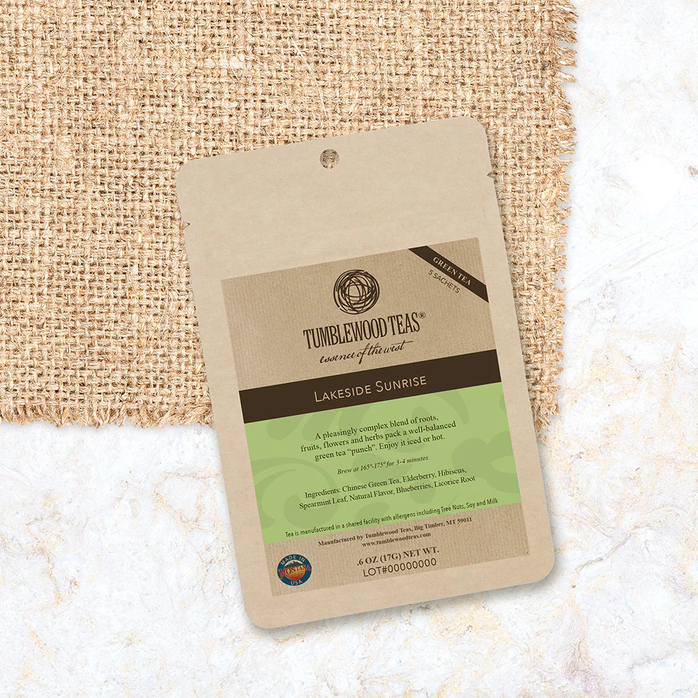 Tumblewood Teas Lakeside Sunrise Green Tea
