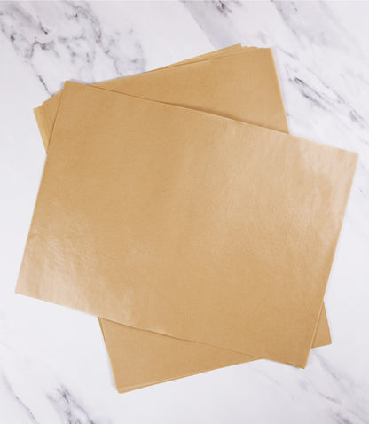 USA Pan Pre-Cut Parchment Paper (Set of 100): Half-Sheet