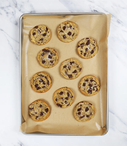 USA Pan Pre-Cut Parchment Paper (Set of 100): Half-Sheet