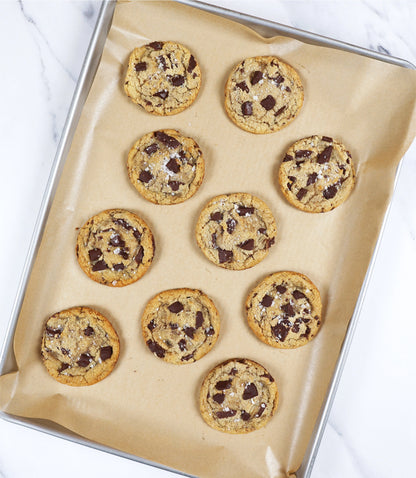 USA Pan Pre-Cut Parchment Paper (Set of 100): Half-Sheet