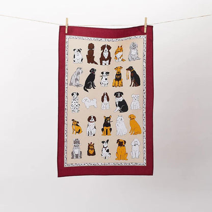 Ulster Weavers Tea Towel: Dogs Galore