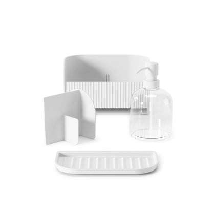 Umbra Sling Sink Caddy and Soap Pump