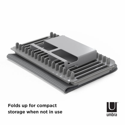 Umbra Udry Over The Sink Dish Rack with Drying Mat