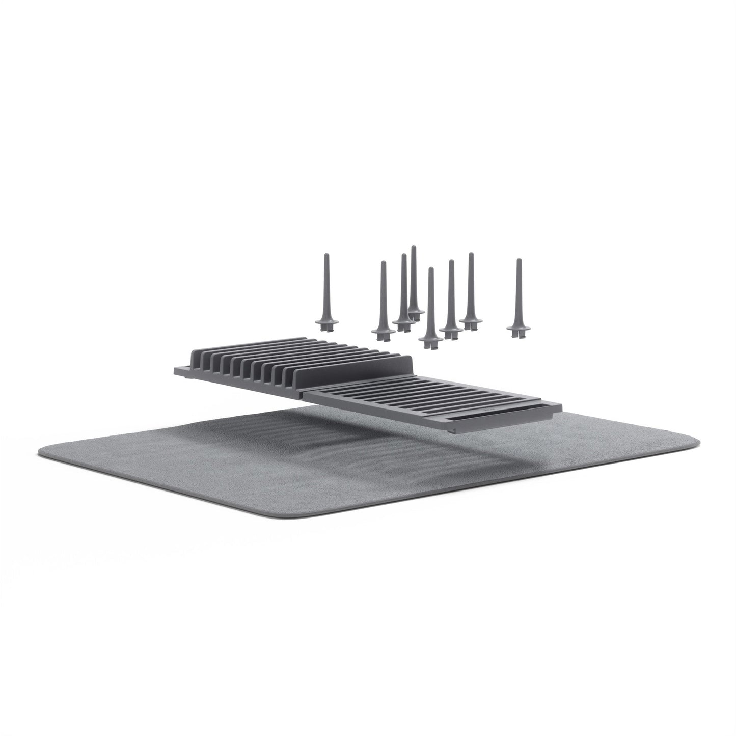 Umbra Udry Peg Drying Rack with Drying Mat