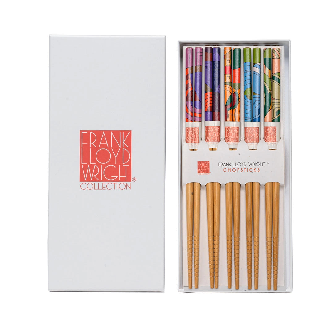 Urban Tokyo Chopsticks (Set of 5): Frank Lloyd Wright / Max Hoffman