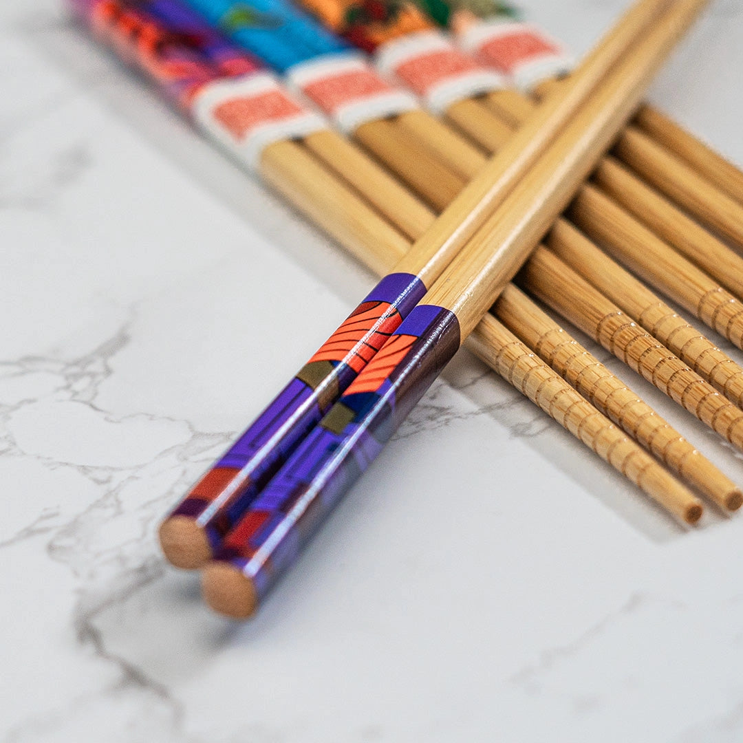 Urban Tokyo Chopsticks (Set of 5): Frank Lloyd Wright / Max Hoffman