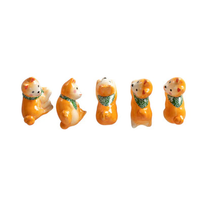 Urban Tokyo Chopsticks and Rests Gift Set: Shiba Inu