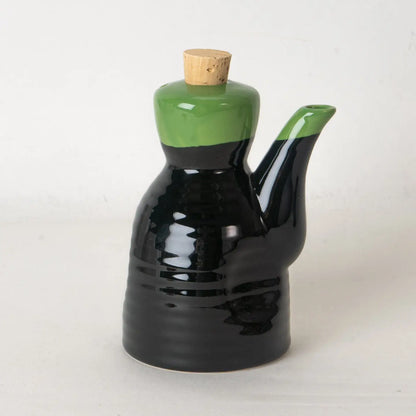 Urban Tokyo Soy Sauce Dispenser (7 oz.): Shoyu Kanji, Black