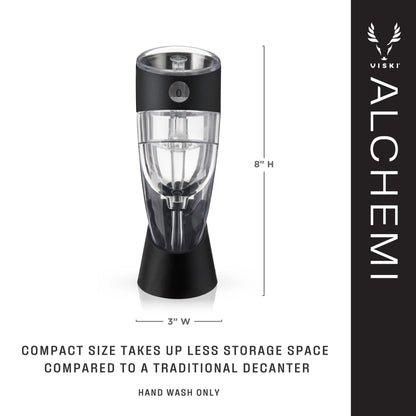 Viski Alchemi™ Adjustable Aerating Wine Pourer w/ Stand