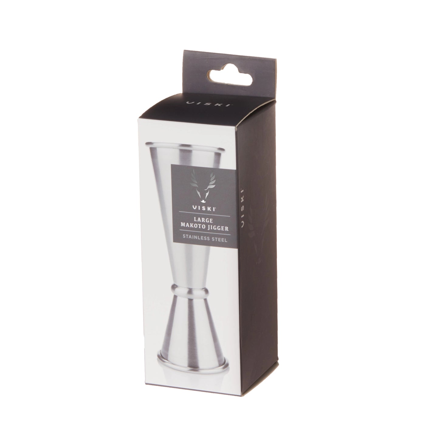 Viski Japanese Style Jigger: Stainless
