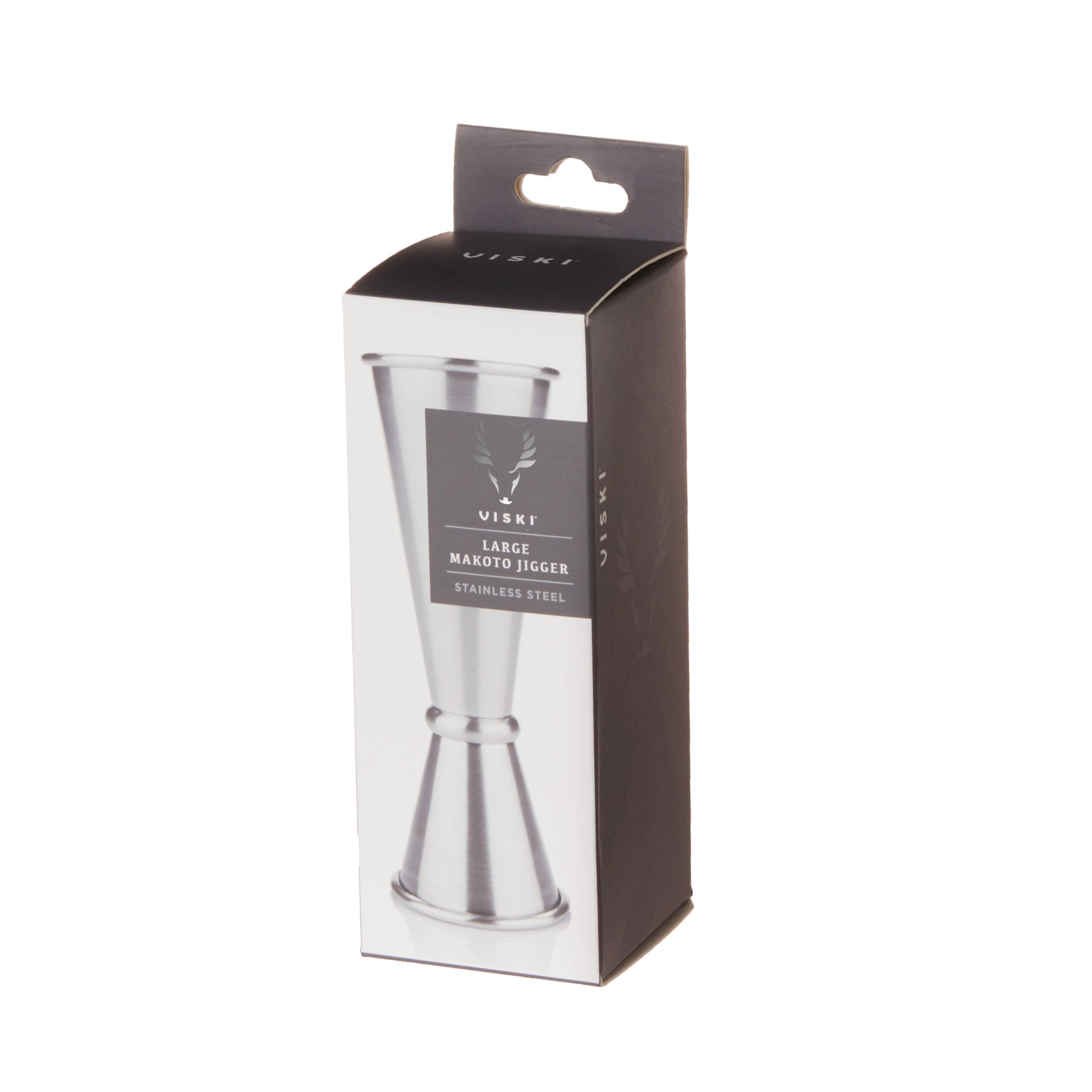 Viski Japanese Style Jigger: Stainless