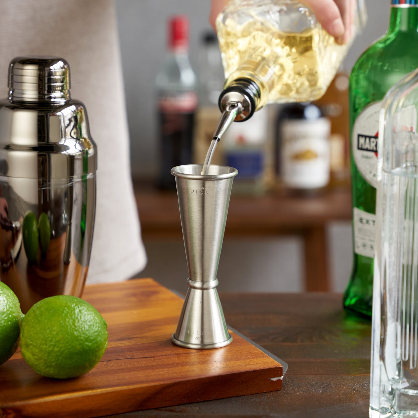 Viski Japanese Style Jigger: Stainless