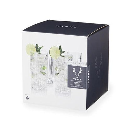 Viski Reserve Glasses (Set of 4): Highball
