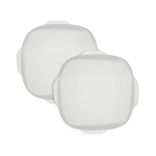W&P Reusable Silicone Stretch Lids (Set of 2 Brownie Baking Dish Size)