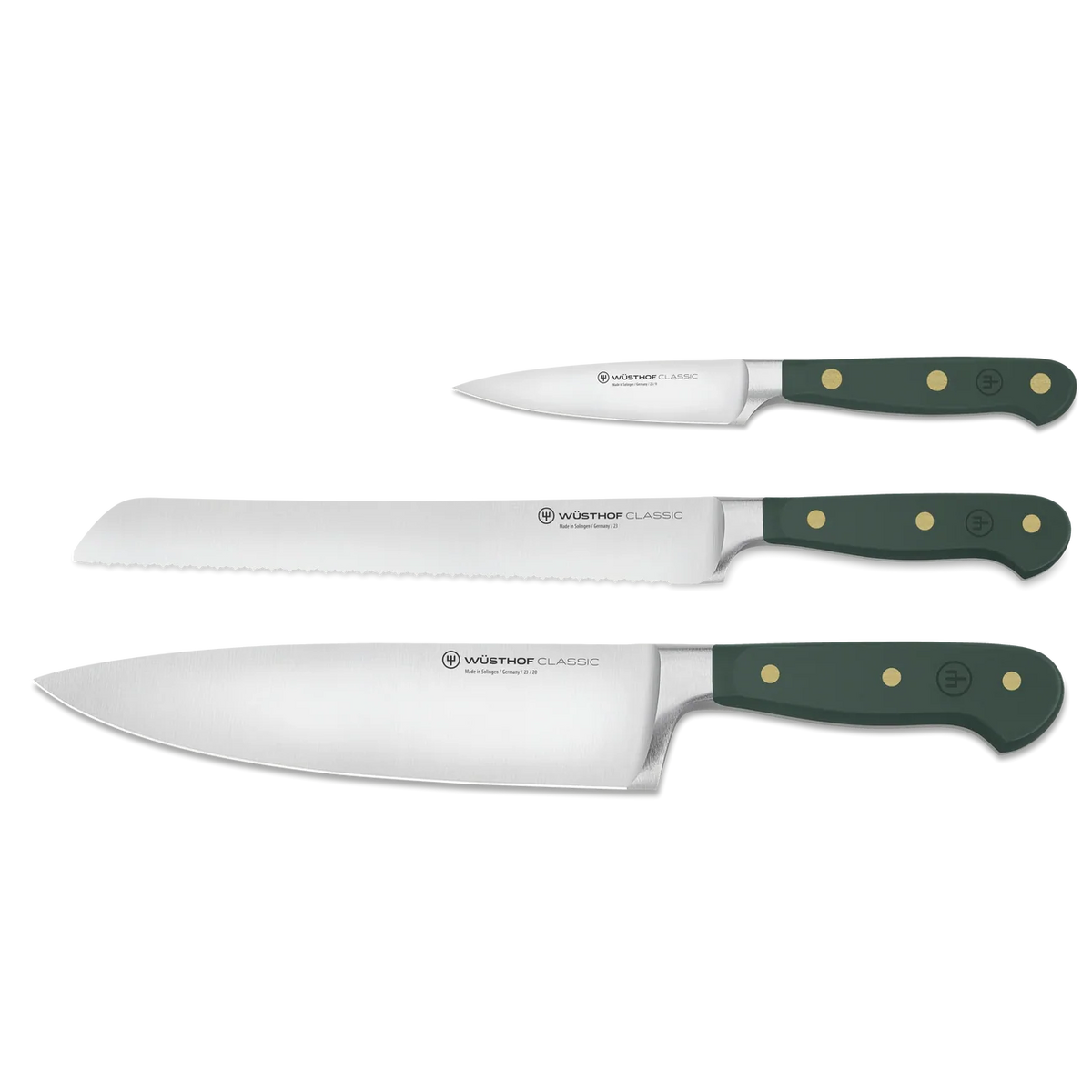 Wusthof Classic Rosemary Set: 3 Piece Starter Set