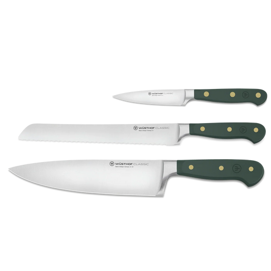 Wusthof Classic Rosemary Set: 3 Piece Starter Set