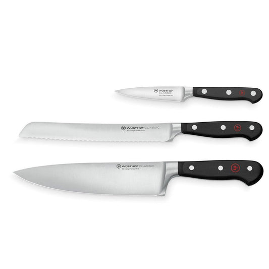 Wusthof Classic Set: 3 Piece Starter Set
