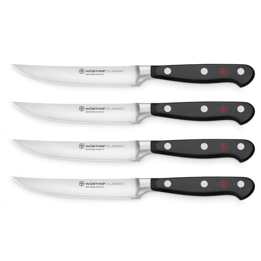 Wusthof Classic Set: 4 Piece Steak Knife Set