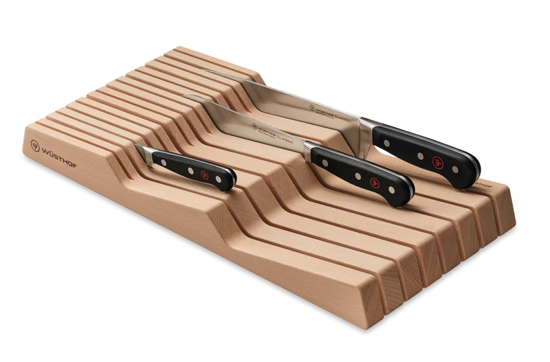 Wusthof In-Drawer Knife Organizer: 15 Slot, European Style