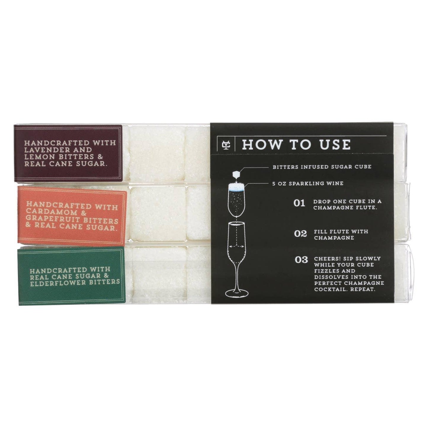 Yes Cocktail Co Bitters Infused Cocktail Cubes - Gift Set