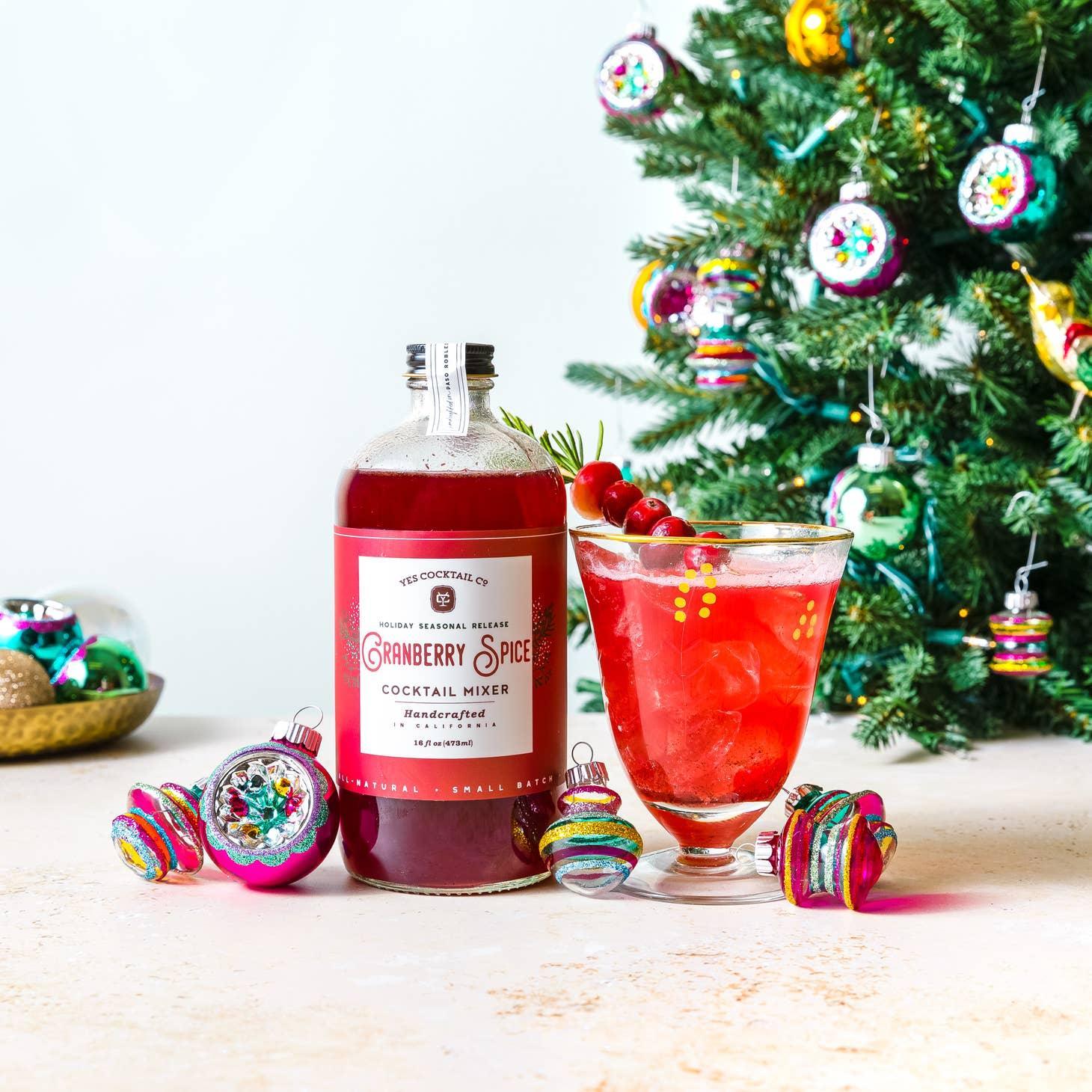 Yes Cocktail Co Cranberry Spice Cocktail Mixer