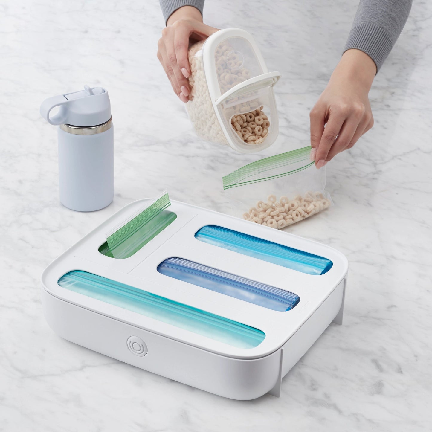 YouCopia Storabag™ Drawer Food Bag Dispenser, 4-Slot