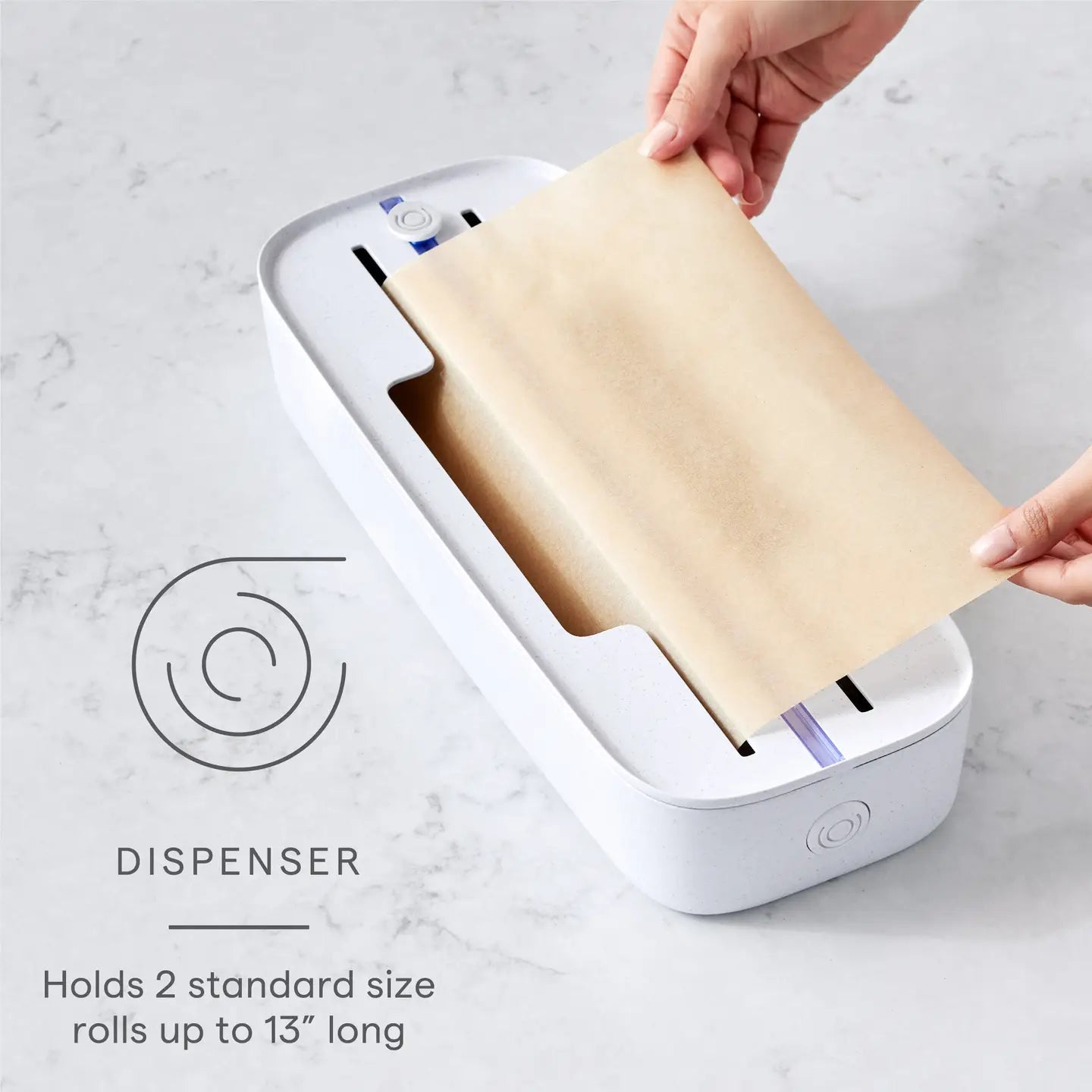 YouCopia Storaroll™ Wrap Dispenser, 2-in-1