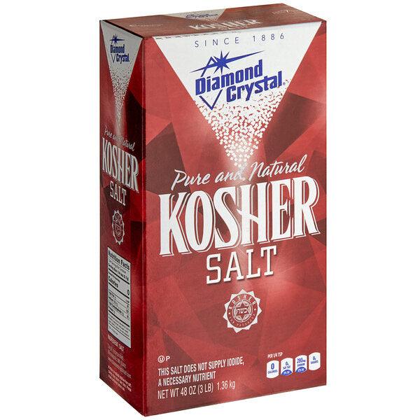Diamond Kosher Flake Salt - 3lbs