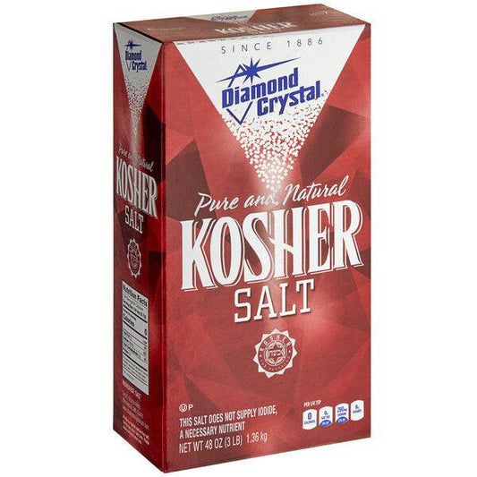 Diamond Kosher Flake Salt - 3lbs