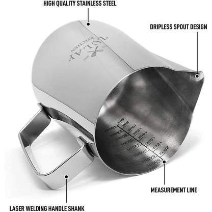 Zulay Kitchen Frothing Pitcher: 20 oz.
