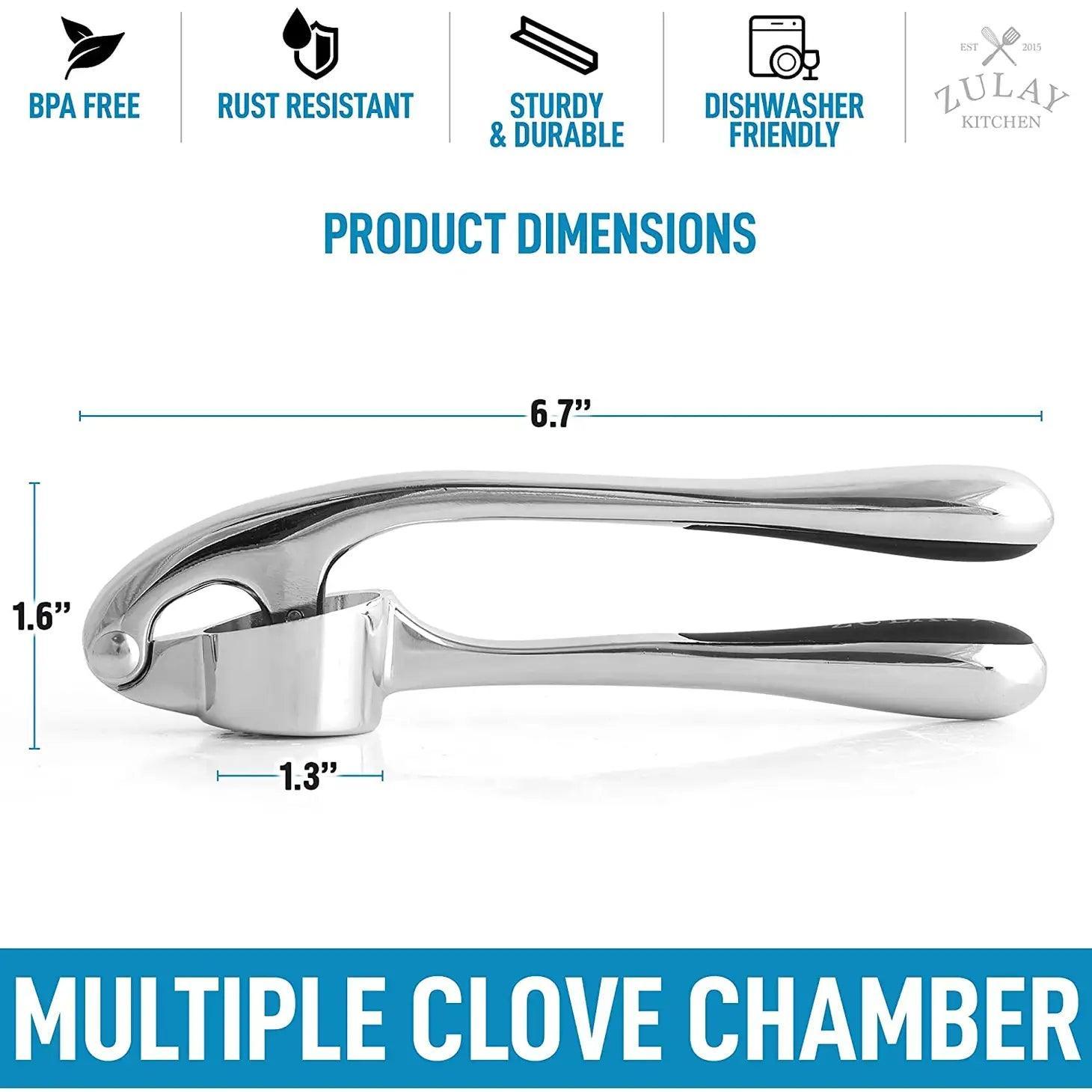 Zulay Kitchen Garlic Press