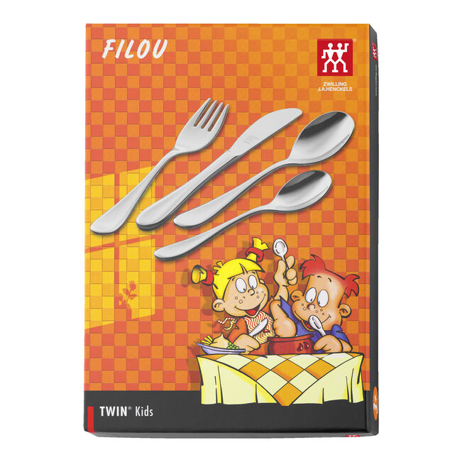 Zwilling Kids Flatware Set (4-Piece): Filou