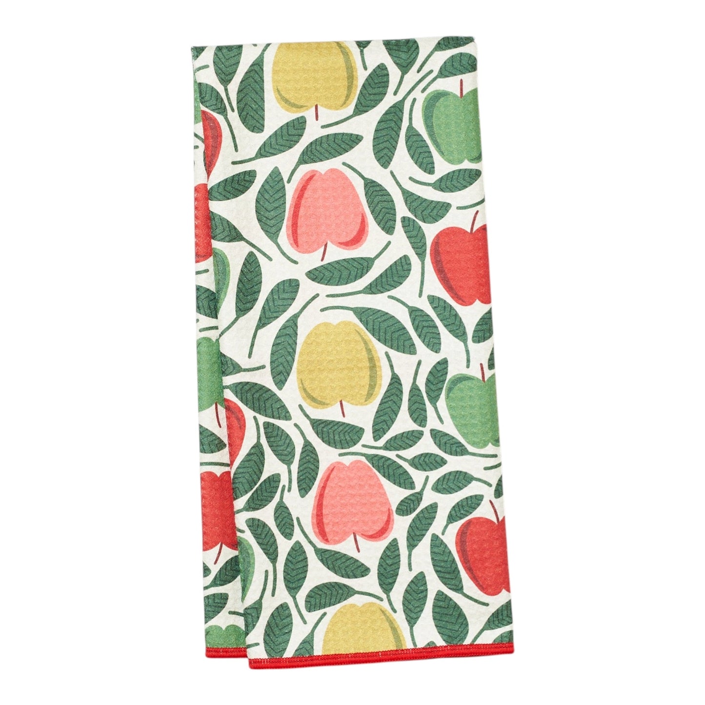 Once Again Home Anywhere Towel, Reversible: RJW Happy Apple
