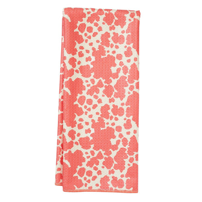 Once Again Home Anywhere Towel, Reversible: Rodeo, Coral