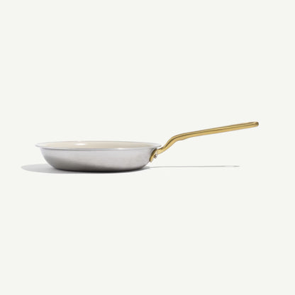 MADE IN® CeramiClad™ 2.0 Non-stick Fry Pan:  8", Antique Brass Handle