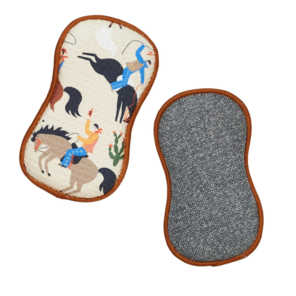 Once Again Home XL Sponges (Set of 2): Rodeo, Multi