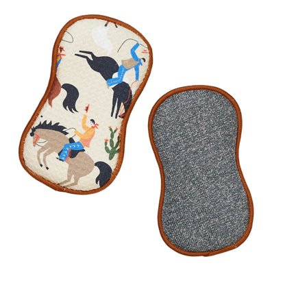 Once Again Home XL Sponges (Set of 2): Rodeo, Multi