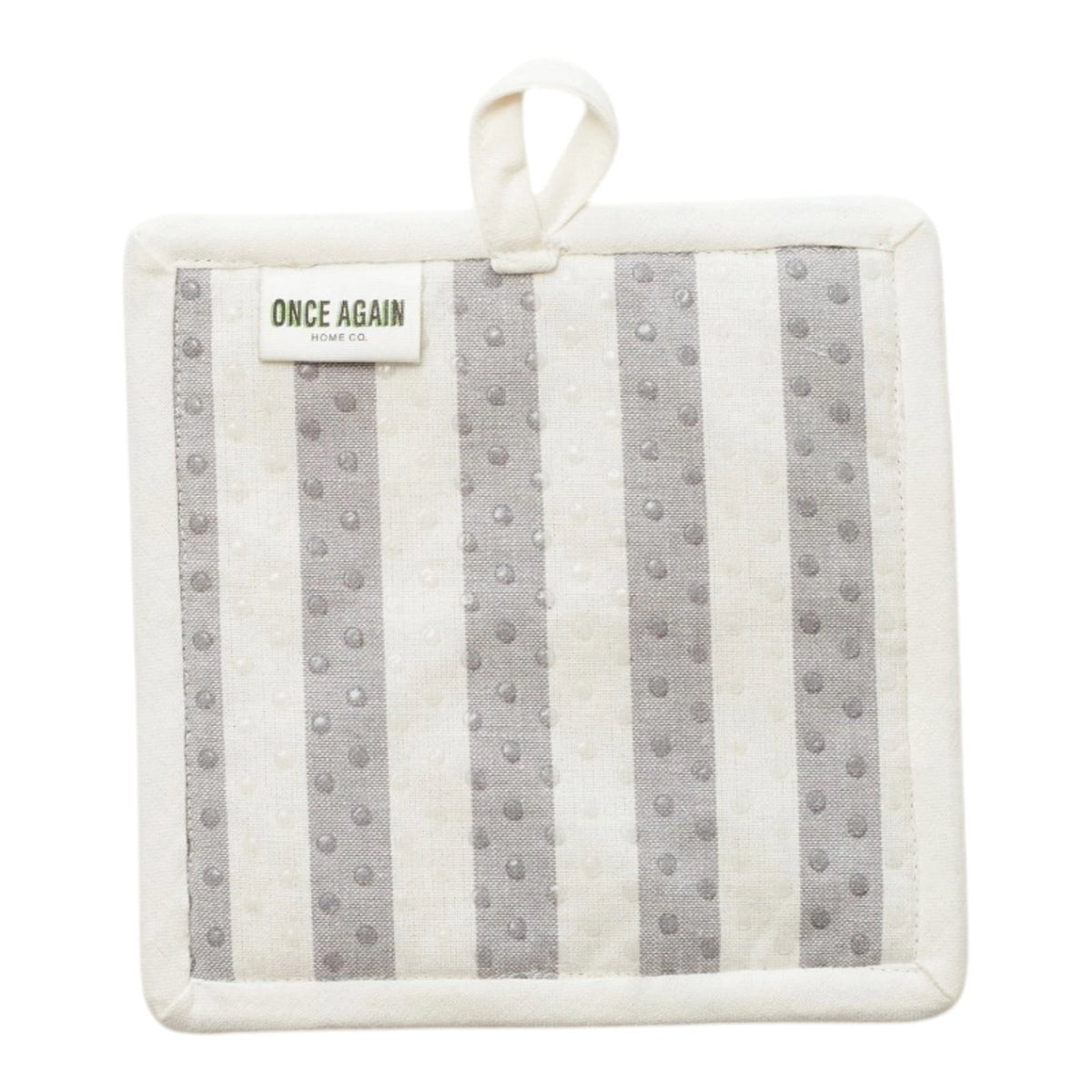 Once Again Home re:heat Potholders (Set of 2): Grey