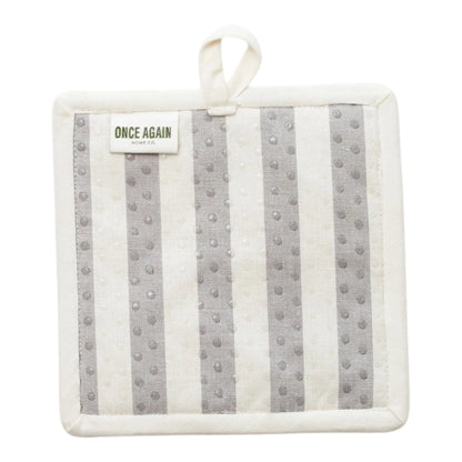 Once Again Home re:heat Potholders (Set of 2): Grey