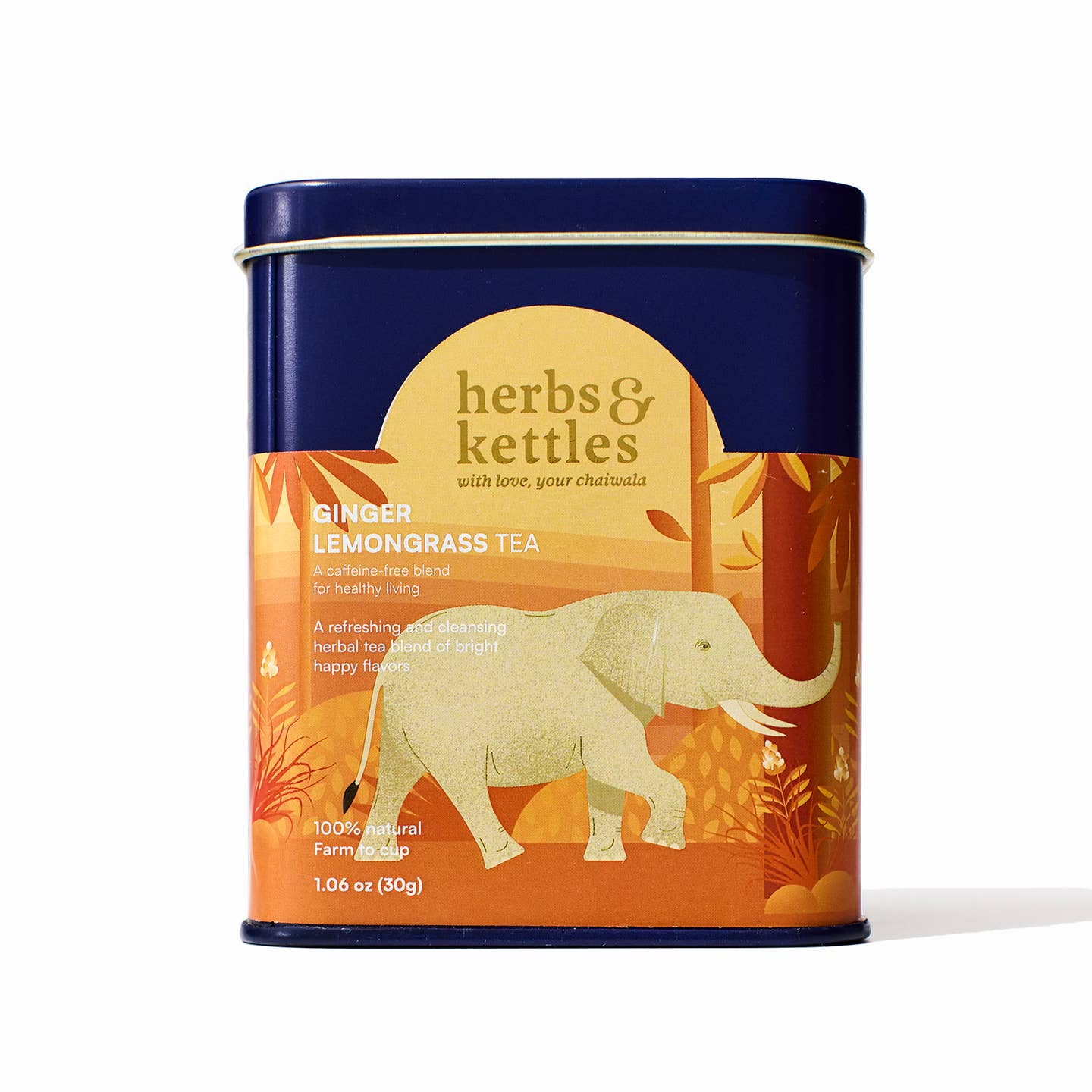 Herbs & Kettles Ginger Lemongrass Tea