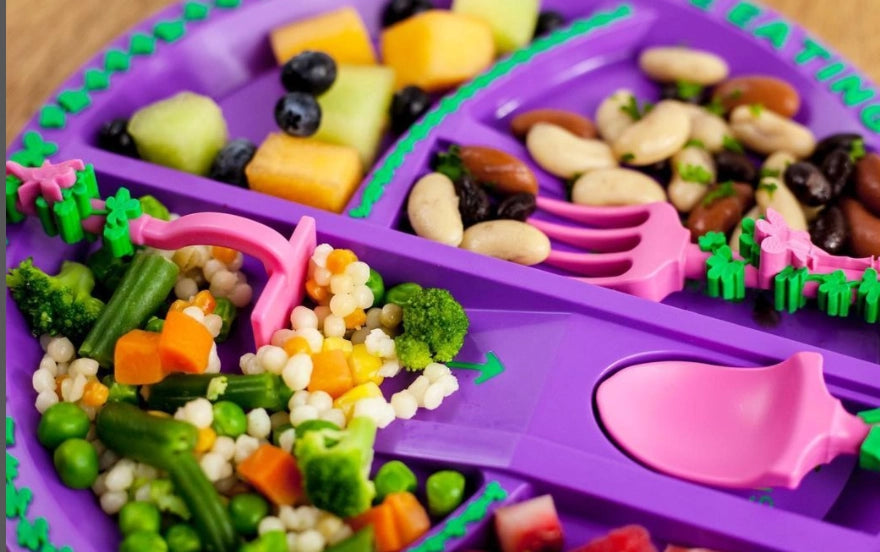 Constructive Eating Plate: Garden