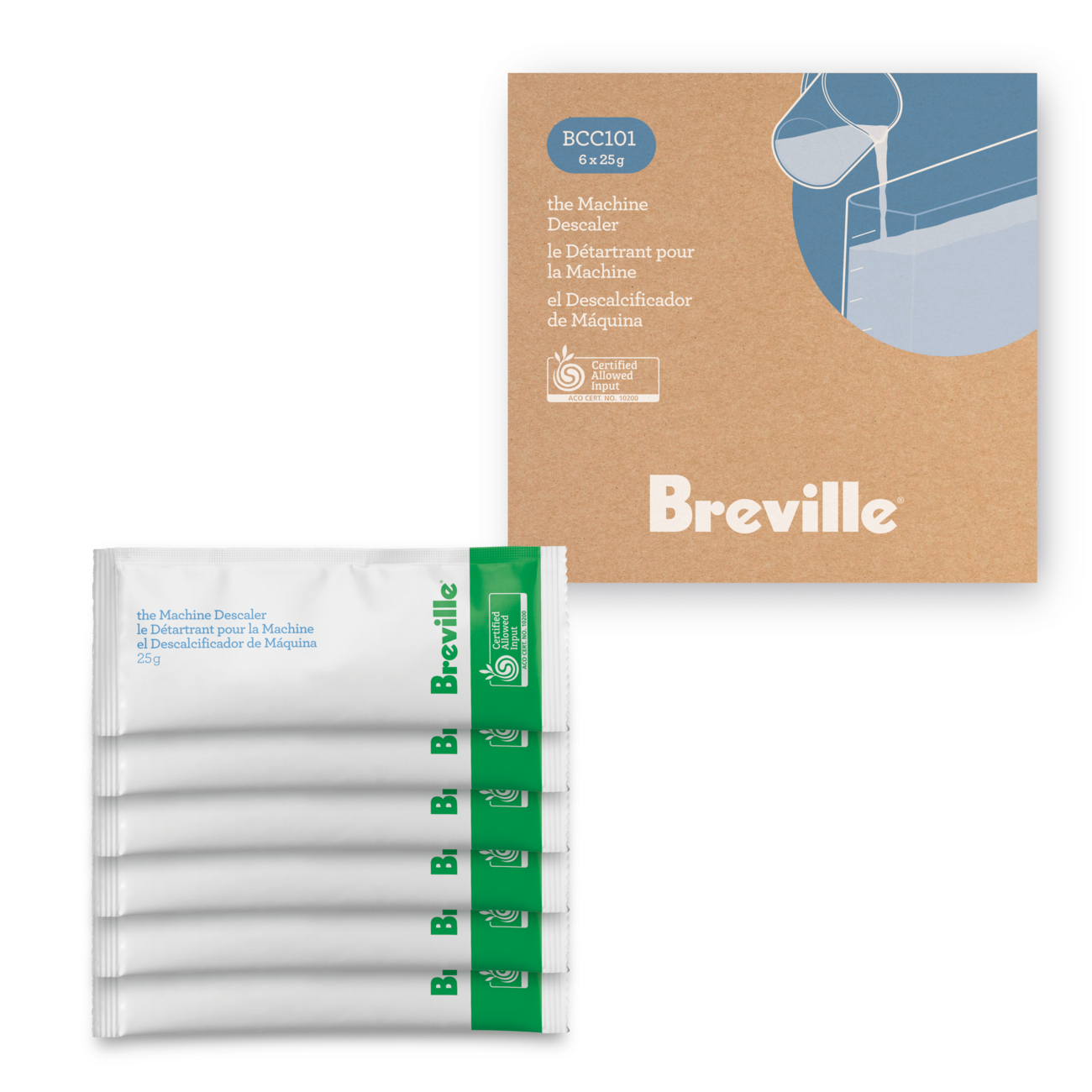 Breville Machine Descaler (pack of 6)