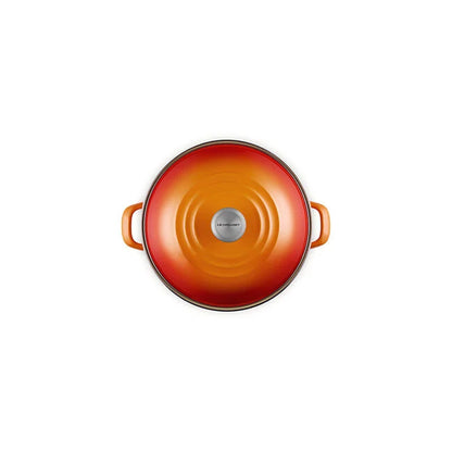 Le Creuset Stockpot:  12 QT, Flame